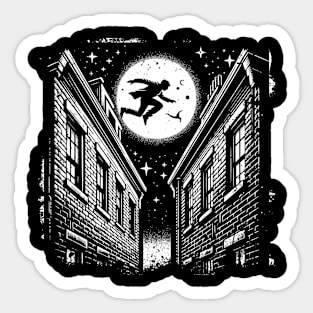 Spring-Heeled Jack Sticker